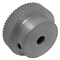 B&B Manufacturing 60MP025-6A3, Timing Pulley, Aluminum, Clear Anodized,  60MP025-6A3 - alternate 1